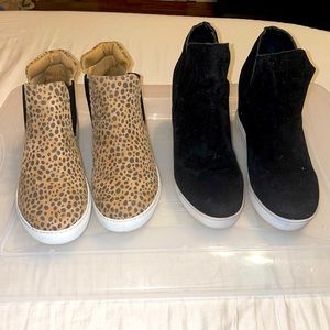 Women's High Top Slip On Sneakers (Steve Madden Dupe)